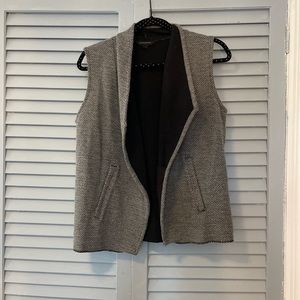 Banana Republic, black and gray sweater